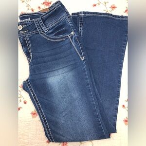 Wallflower Dark Blue Flare Jeans
